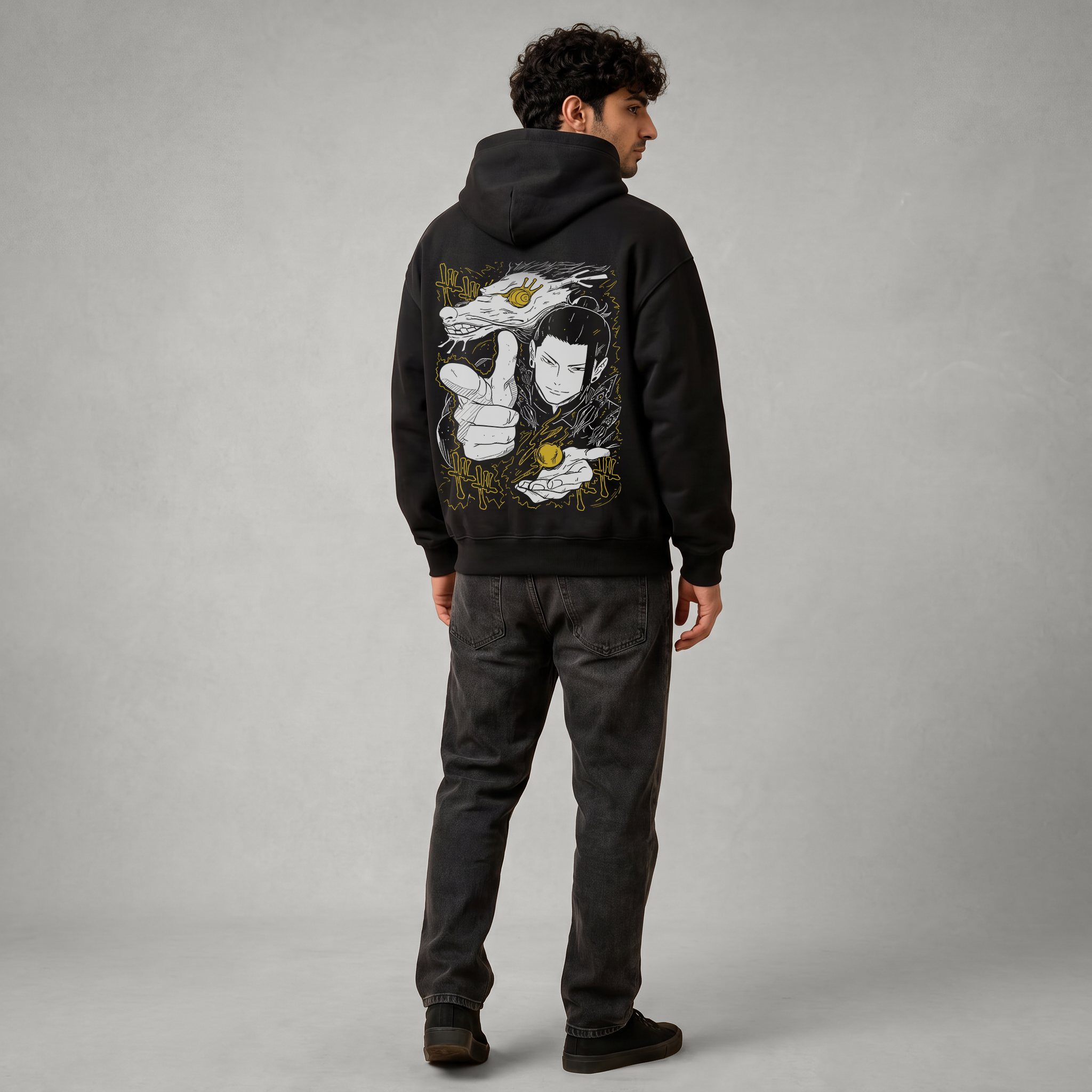 Geto Dragon Curse Oversized Hoodie