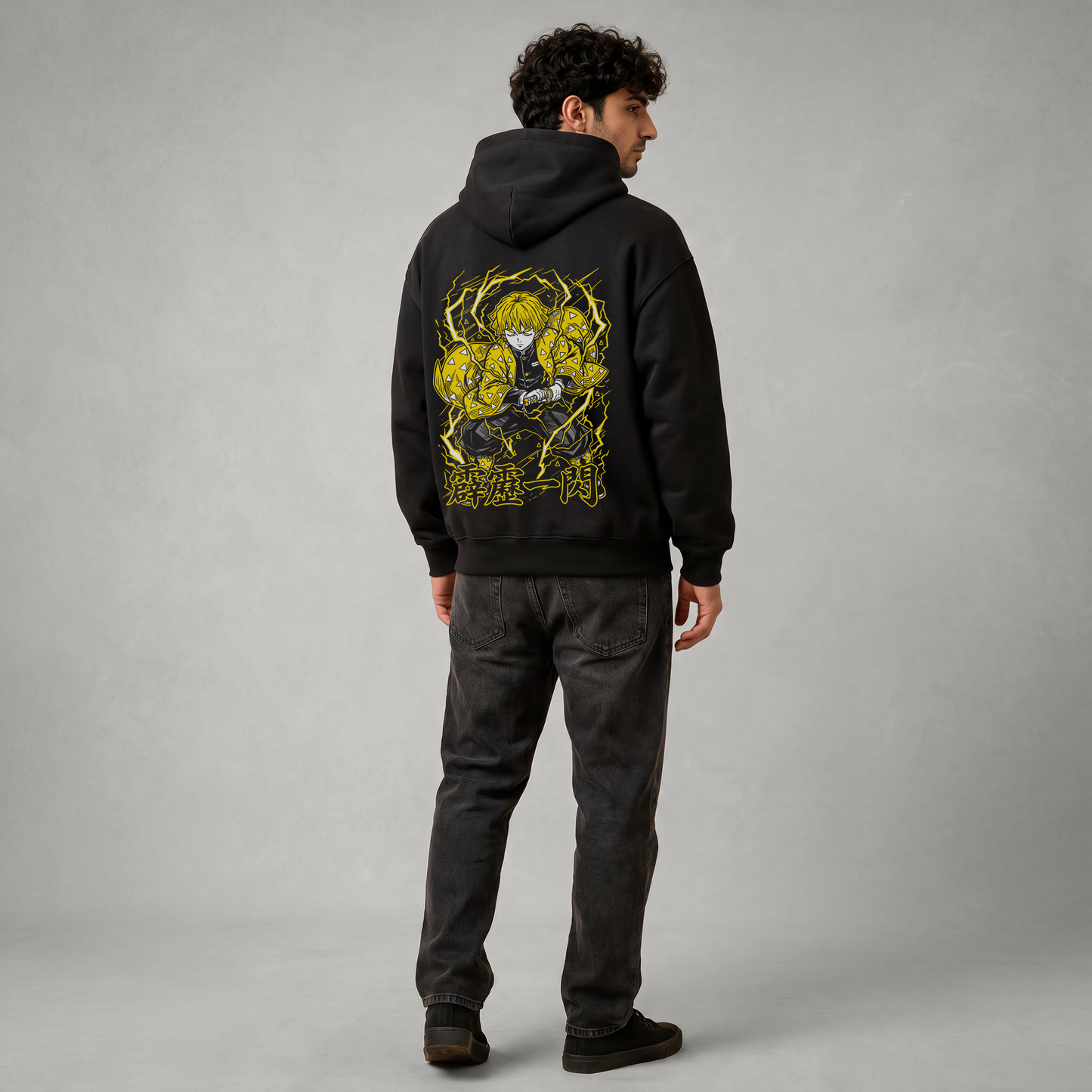 Zenitsu Agatsuma – Thunder Breathing Oversized Hoodie