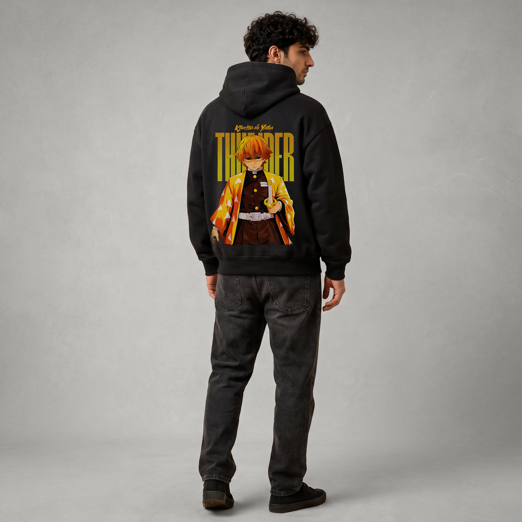 Zenitsu Thunderstrike Oversized Hoodie