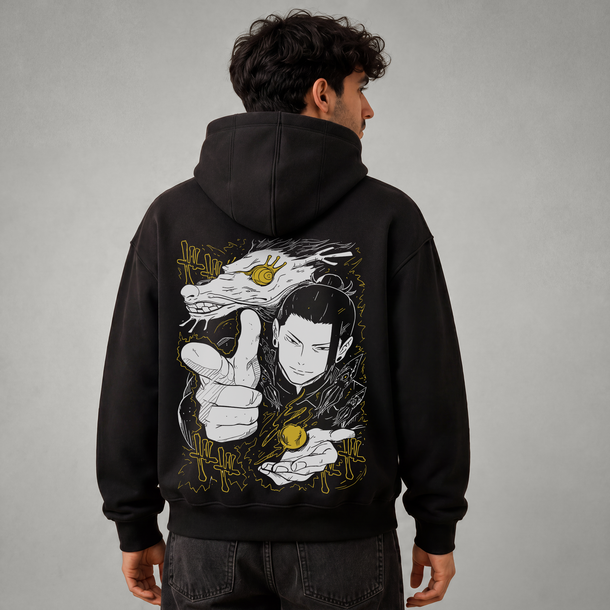 Geto Dragon Curse Oversized Hoodie