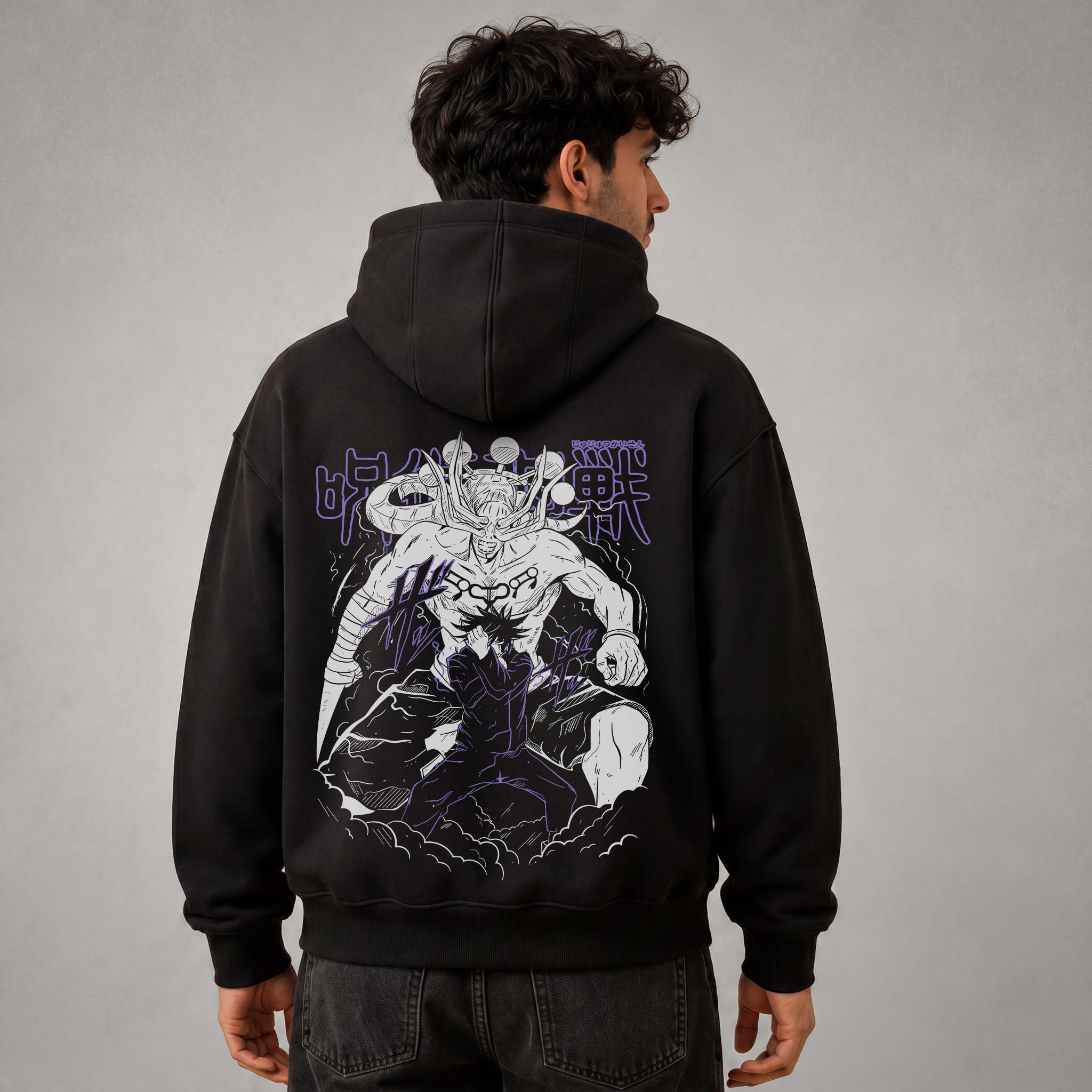 Megumi - Mahoraga Divine Summoning Oversized Hoodie