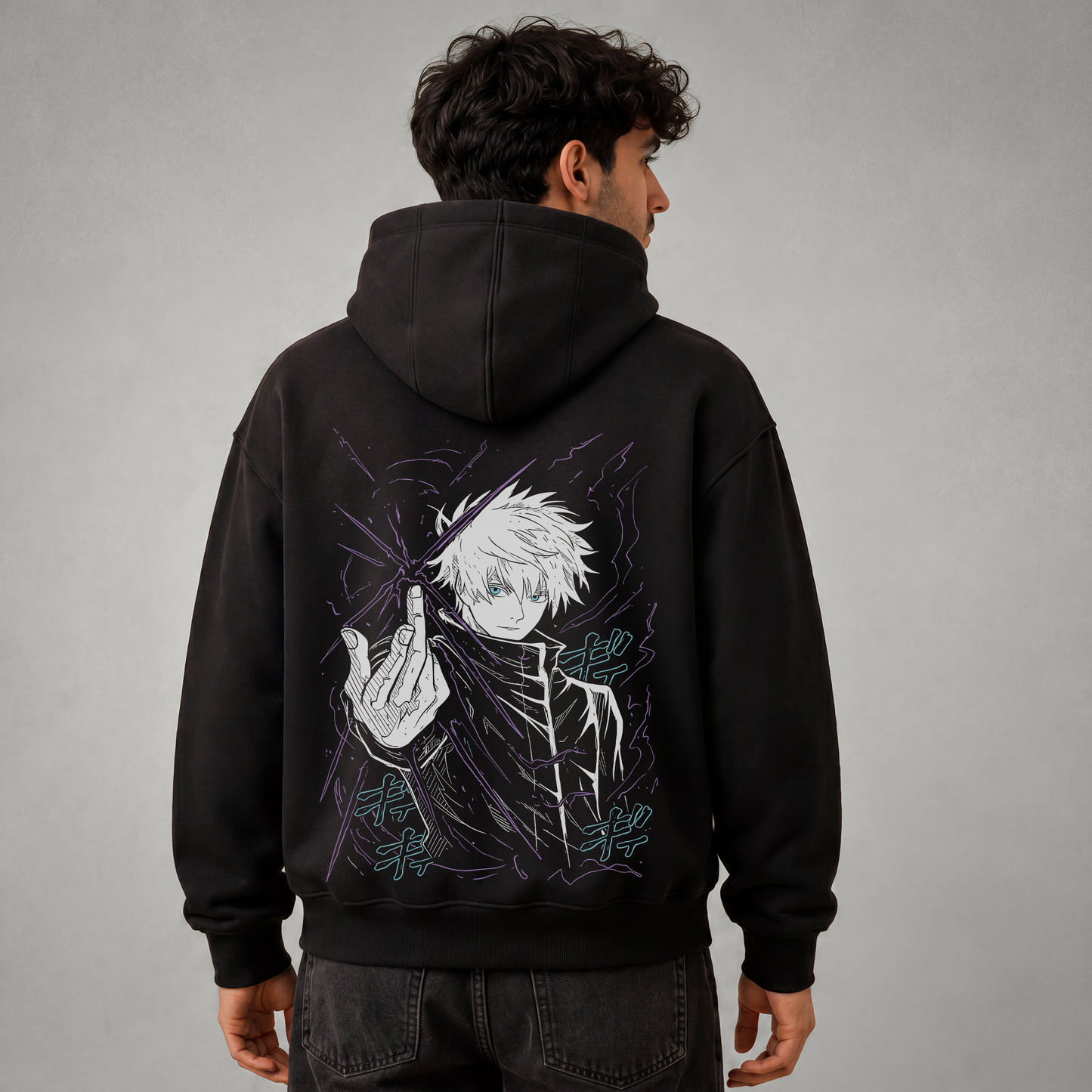 Satoru Gojo Limitless Technique Oversized Hoodie