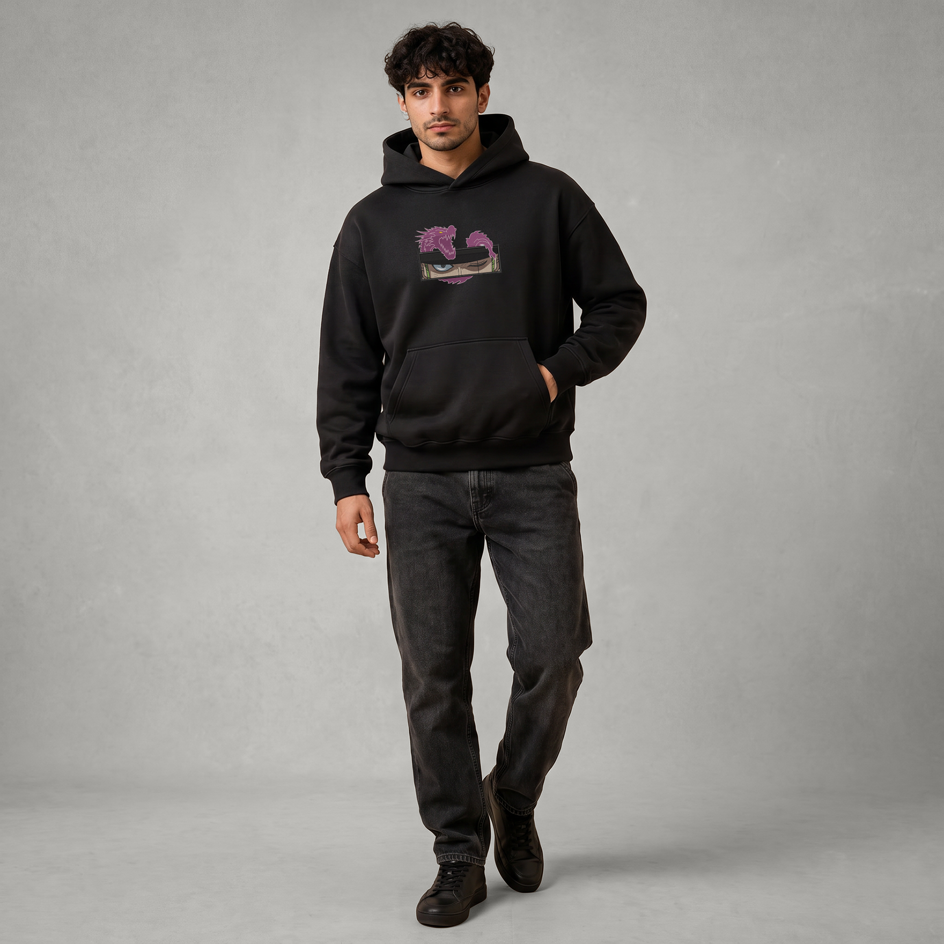 Zoro Eye of the Dragon Oversized Hoodie