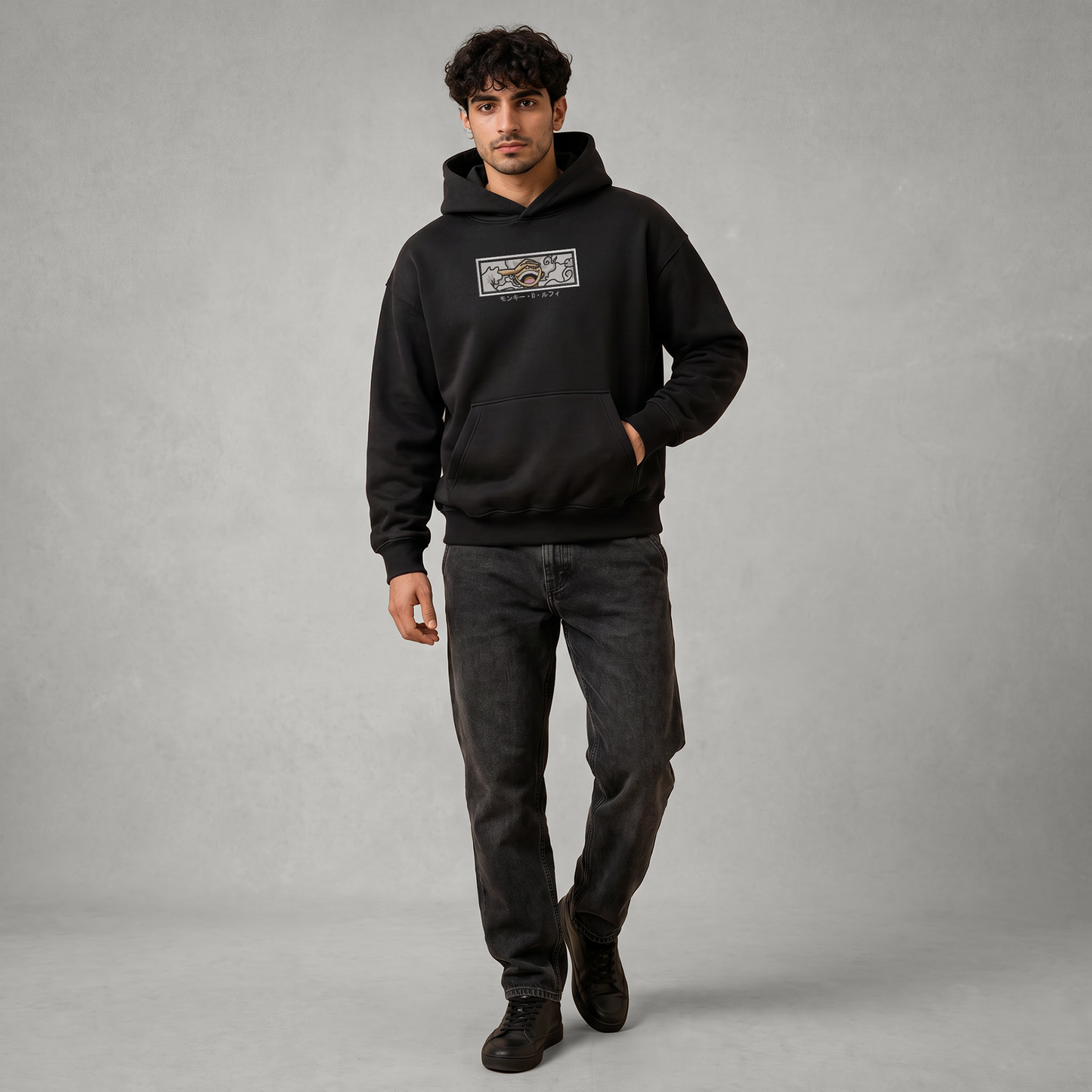 Luffy Gear 5 Smile Oversized Hoodie