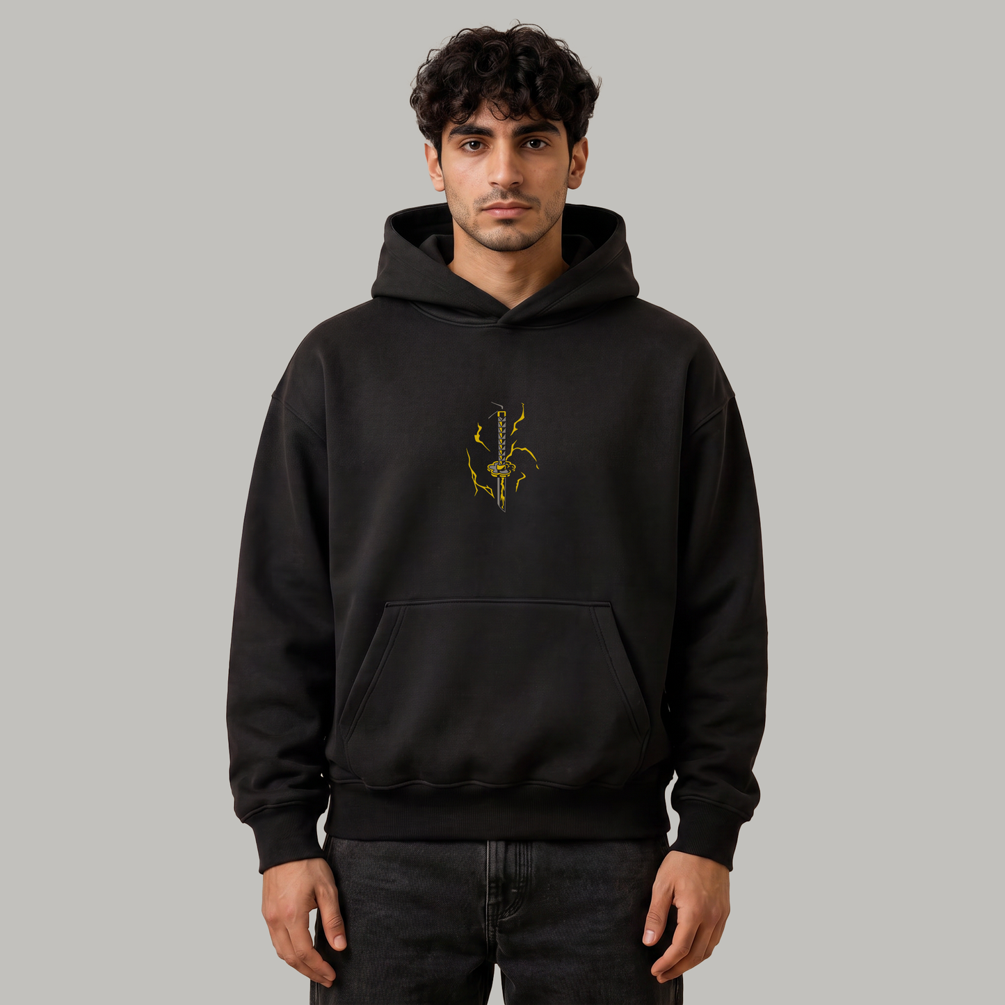 Zenitsu Thunderclap & Flash Oversized Hoodie