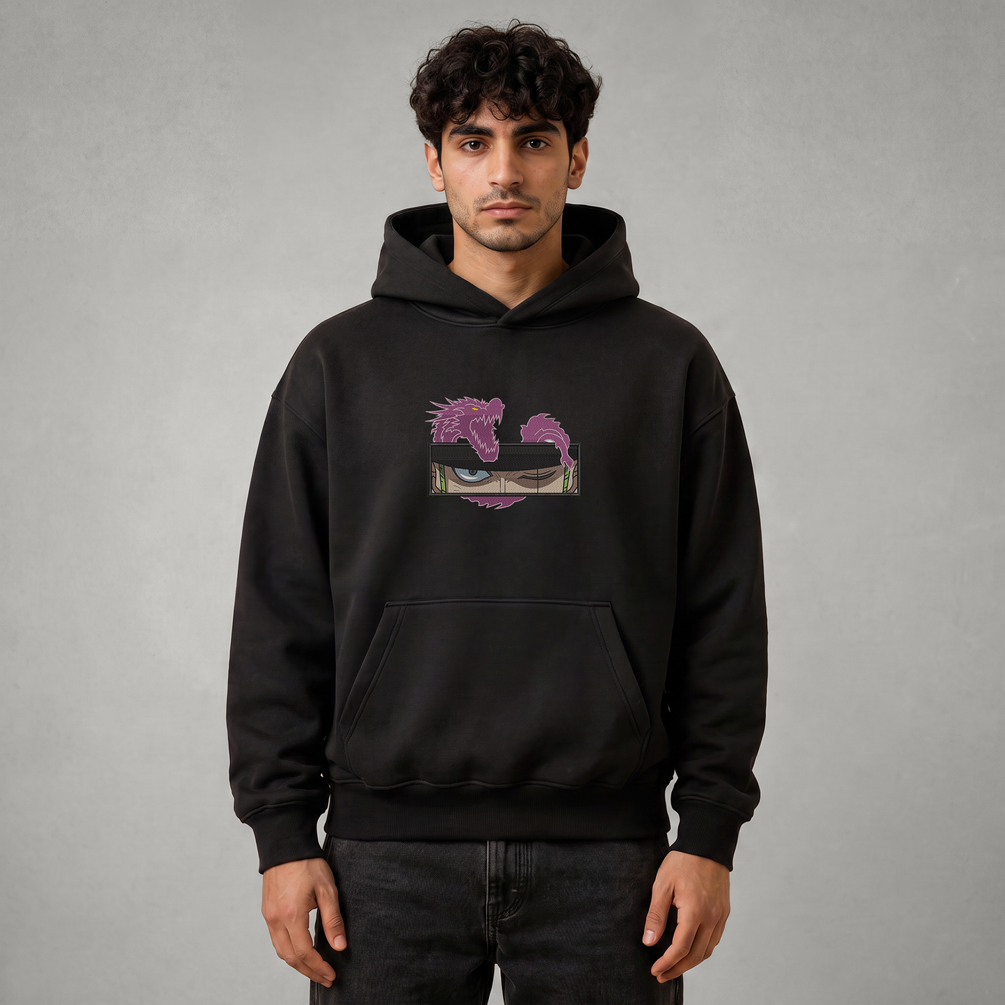 Zoro Eye of the Dragon Oversized Hoodie