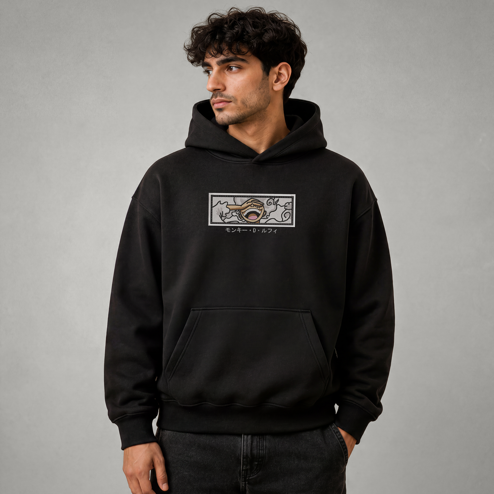 Luffy Gear 5 Smile Oversized Hoodie
