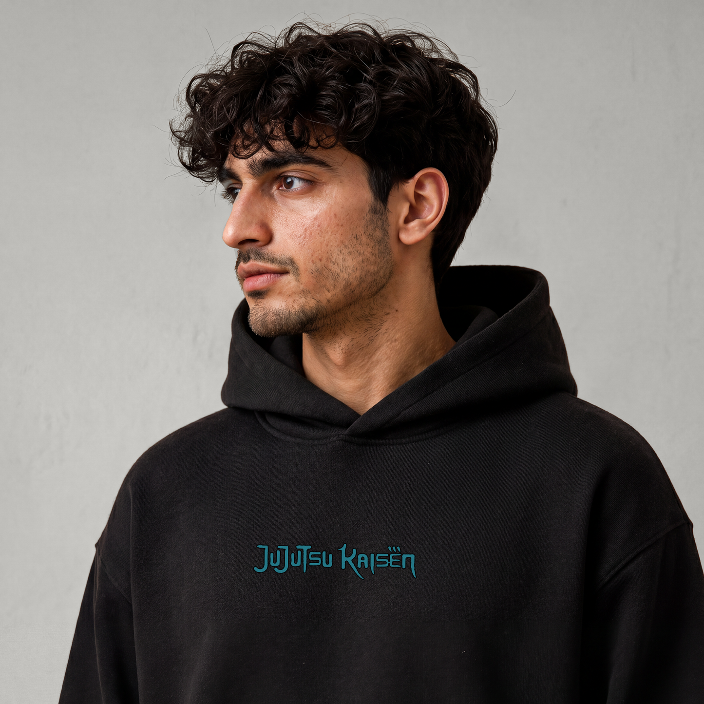Itadori Yuji Cursed Energy Oversized Hoodie