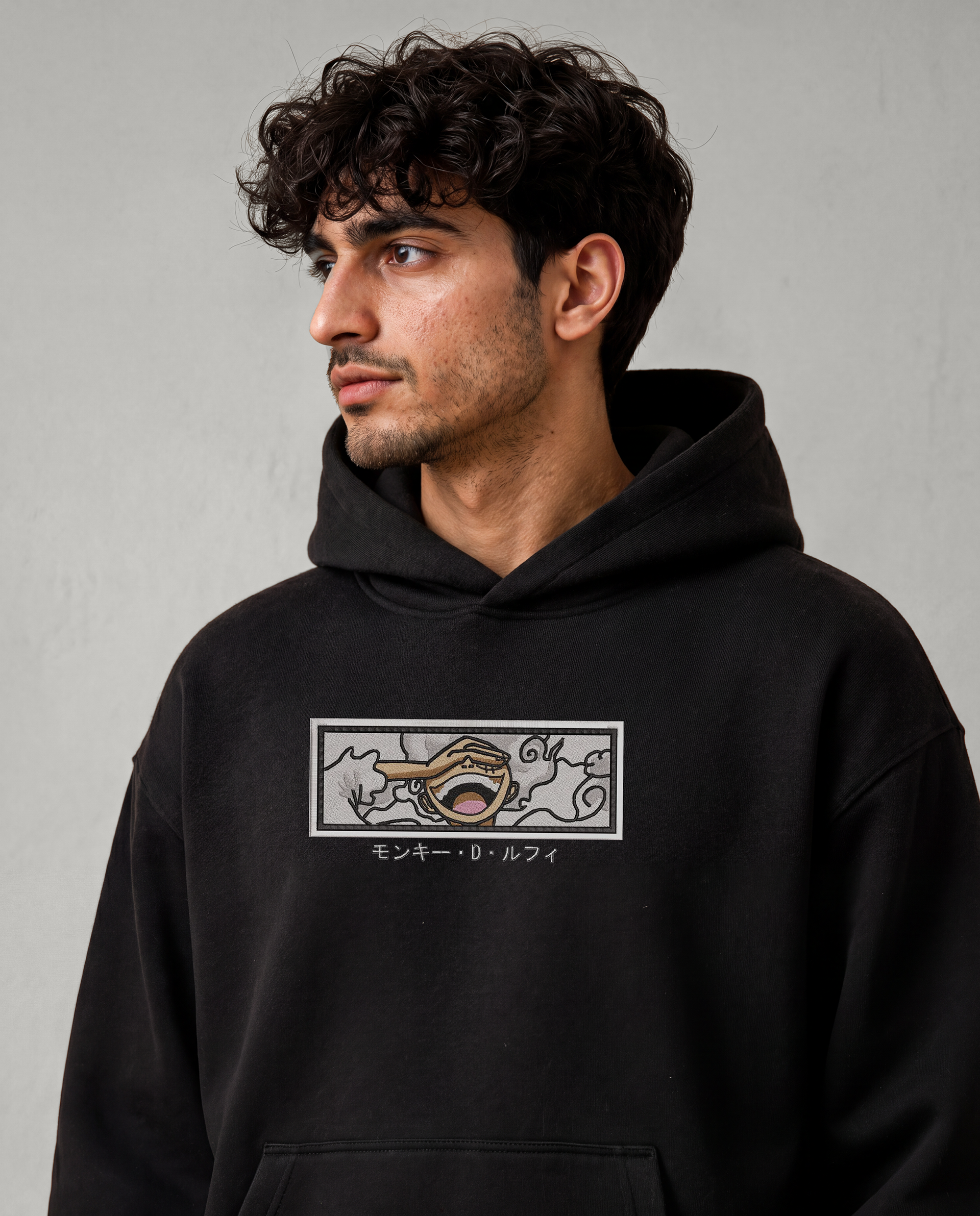Luffy Gear 5 Smile Oversized Hoodie