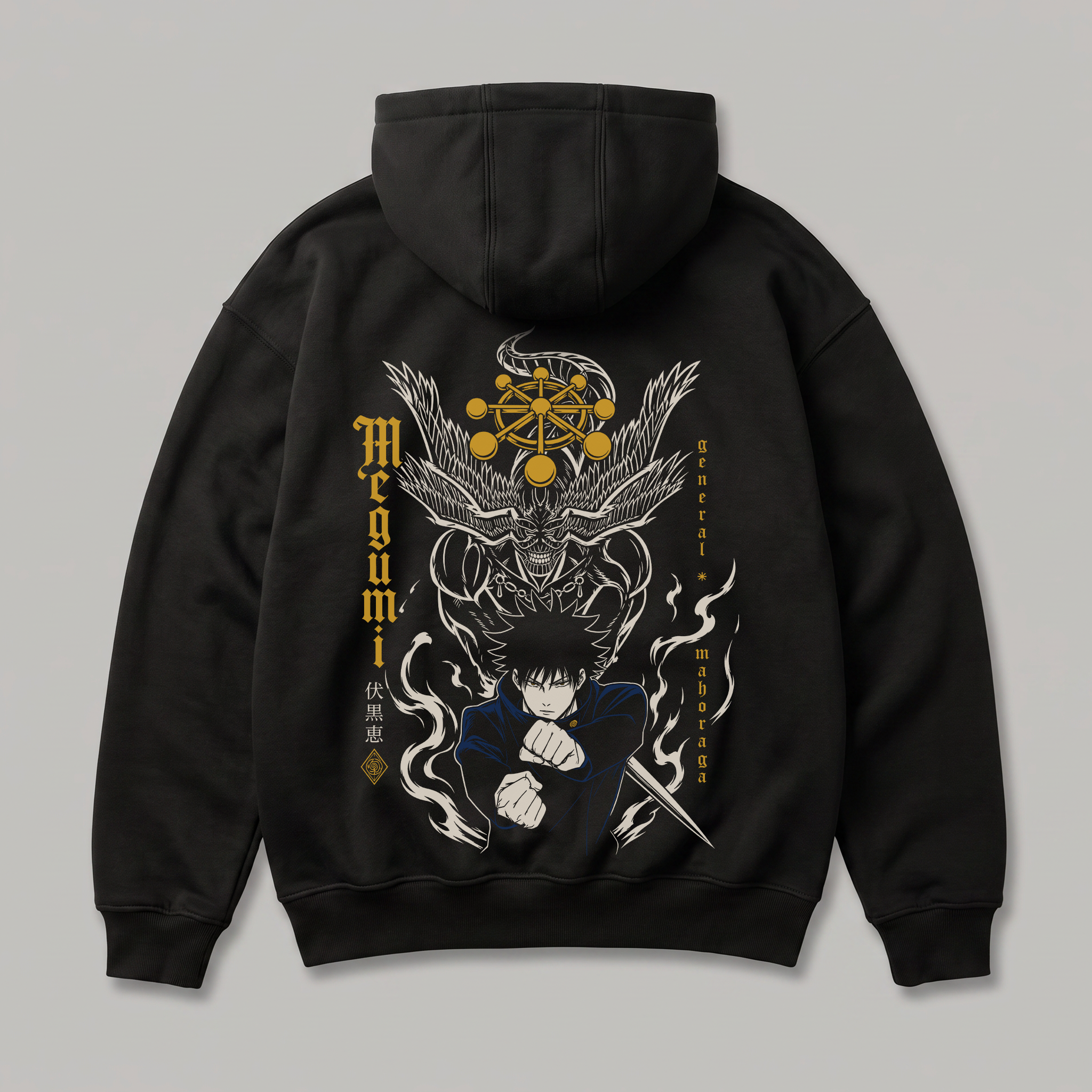 Megumi The Ultimate Shikigami Mahoraga Oversized Hoodie