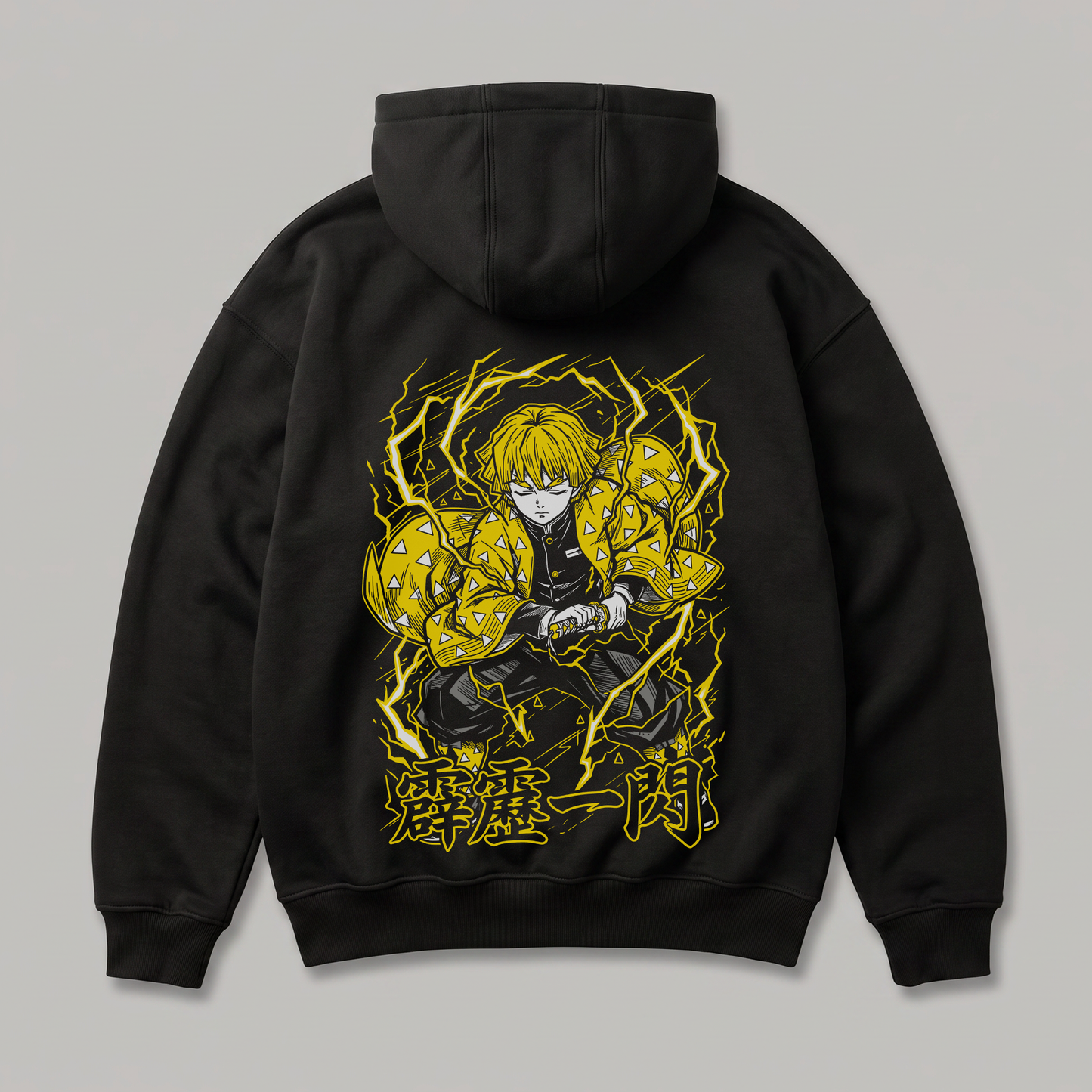 Zenitsu Agatsuma – Thunder Breathing Oversized Hoodie