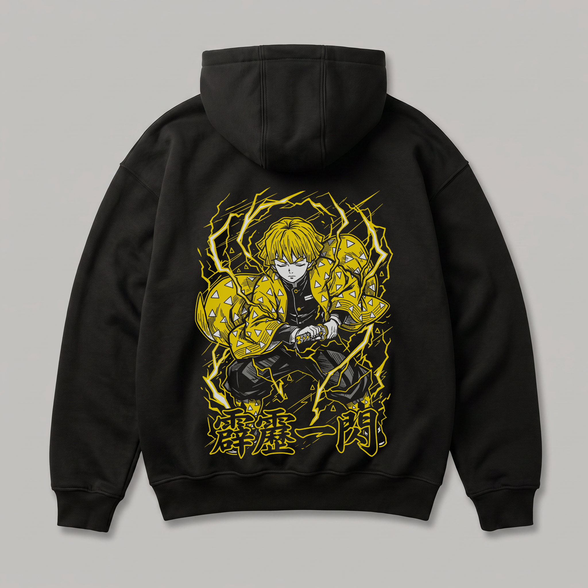 Zenitsu Agatsuma – Thunder Breathing Oversized Hoodie
