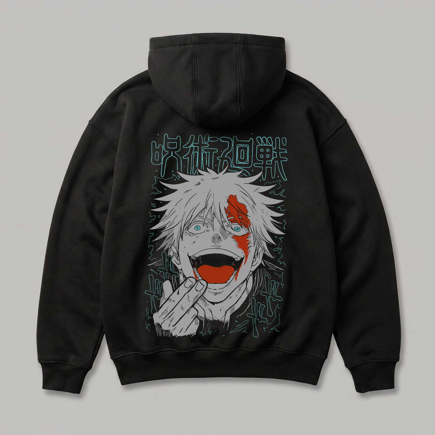 Satoru Gojo – Reversed Cursed Technique Awakening Oversized Hoodie