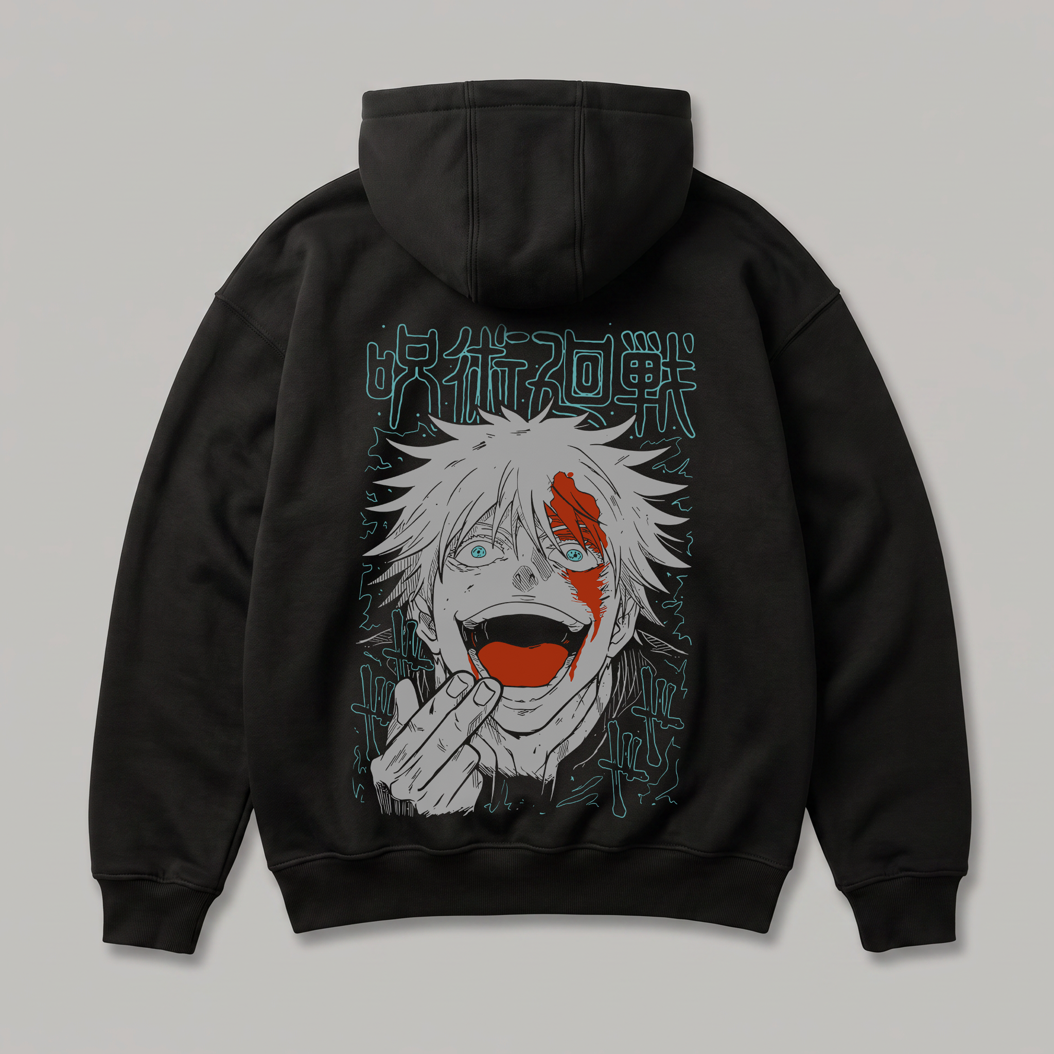Satoru Gojo – Reversed Cursed Technique Awakening Oversized Hoodie