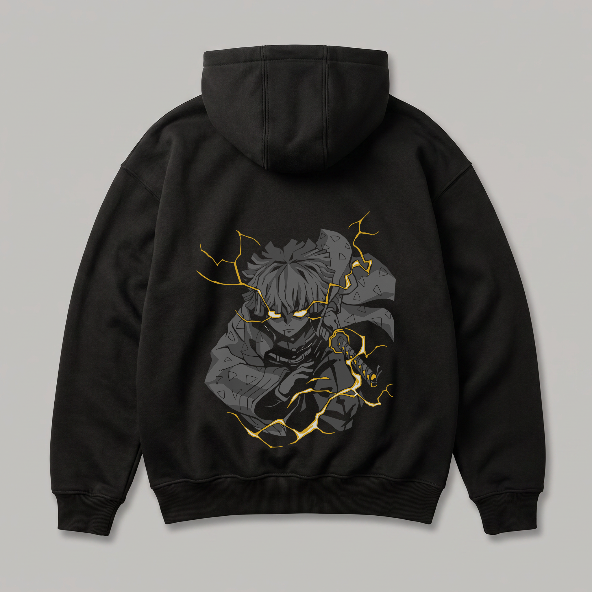 Zenitsu Thunderclap & Flash Oversized Hoodie