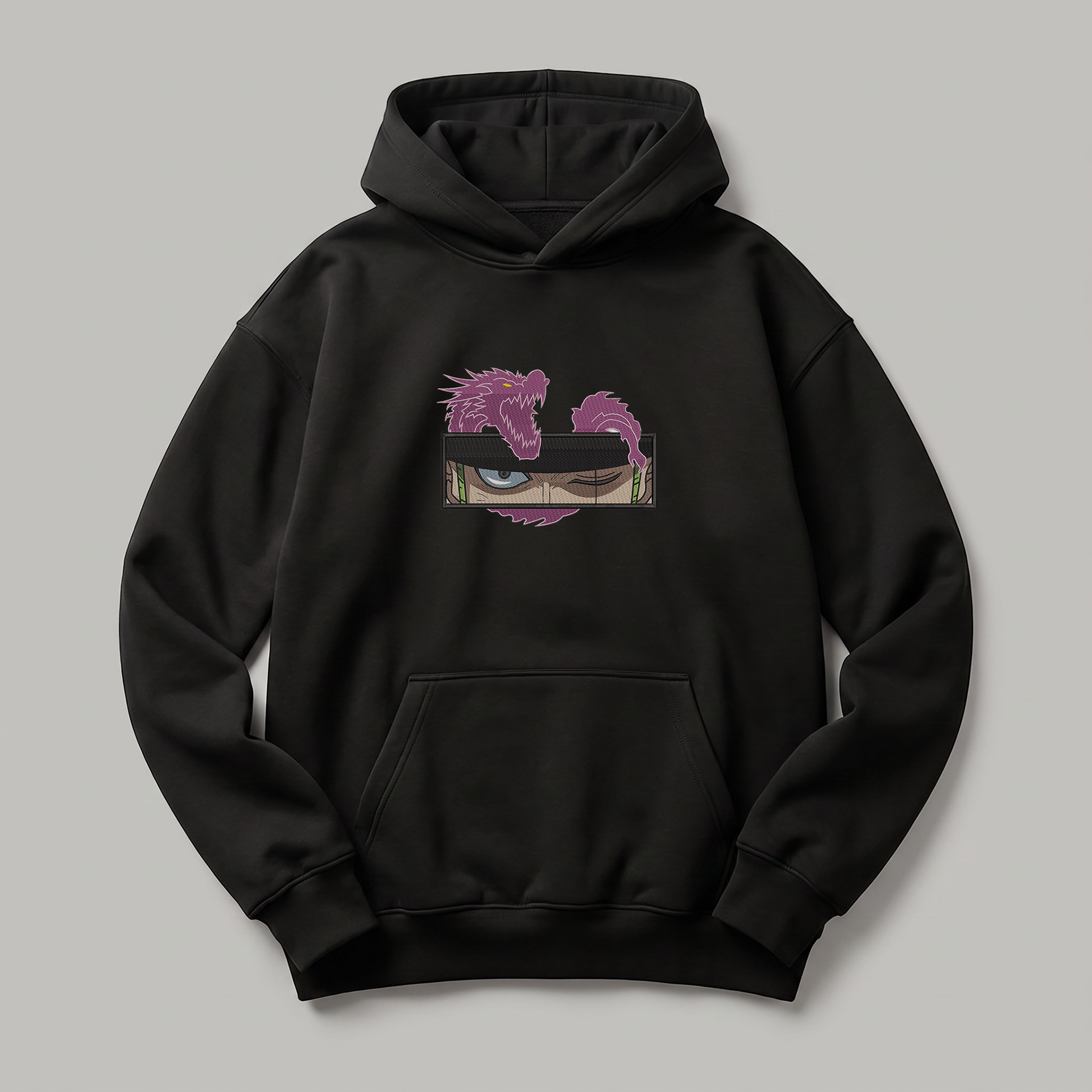 Zoro Eye of the Dragon Oversized Hoodie